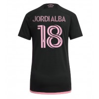Maglie da calcio Inter Miami Jordi Alba #18 Seconda Maglia Femminile 2023-24 Manica Corta